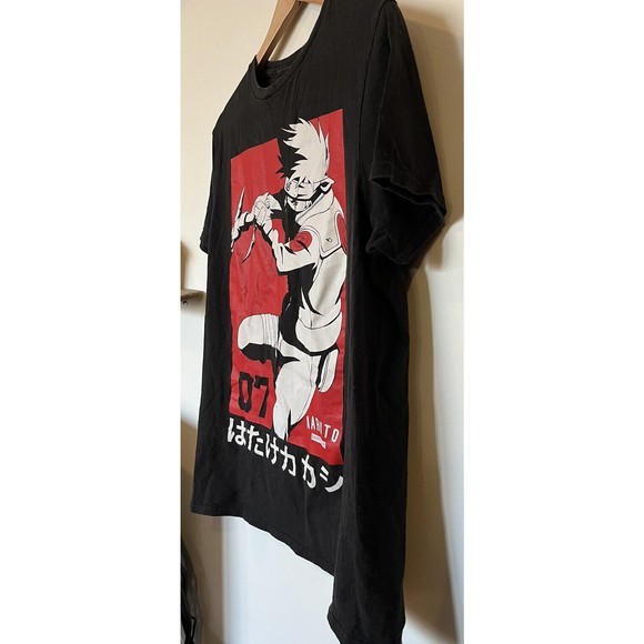 Naruto Kakashi Hatake Team 07 Manga Men's Size Medium - Picture 3 of 13